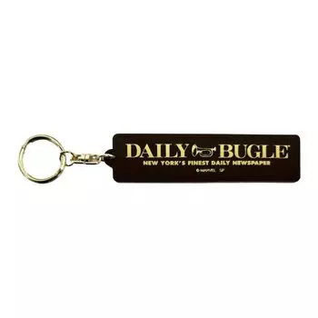 Маленький планета Marvel цветной акриловый брелок Daily Bugle