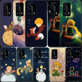 Маленький принц акварельный арт мягкий прозрачный чехол для телефона Huawei P30 Lite P10 P20 P40 P50 Pro Mate 40 Pro 30 20 10 Lite чехол Silic Huawei P40
