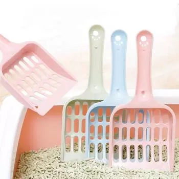 Маленький размер лопатка для кошачьего туалета полая тофу инструмент для чистки кошачьего туалета 19 см