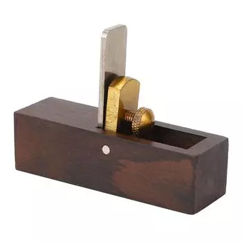 Маленький рубанок по дереву с лезвием из черного дерева HSS, ручной рубанок для деревообработки, строгания, обрезки, снятия фаски