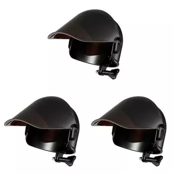 Маленький шлем для мотоциклиста, крепление на ручку, солнцезащитный козырек, мобильный телефон, шлем, зонт