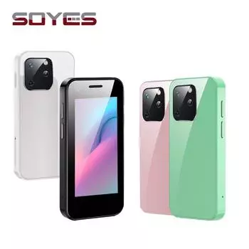 Маленький смартфон SOYES XS13, 2,5 дюйма, две SIM-карты, Android 9,0, 2 ГБ ПЗУ, 16 ГБ, 1580 мАч, 3G, мобильный телефон 2GB 16GB