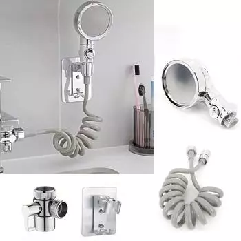 Маленький смеситель для душа для шампуня, душевая лейка для парикмахерской, сверхмощная душевая насадка, экономящая воду, распылитель под давлением, аксессуар для ванной комнаты q1 no.3