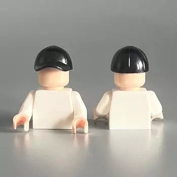 Маленький строительный блок миниатюрные аксессуары шапка для волос совместимая 11303 кепка бейсболка 0,1 кг