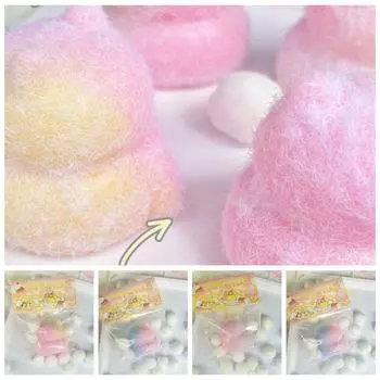 Маленький свежий хомяк игрушка медленного отскока хомяк сжимает лапу игрушки щипок игрушка для детей игрушки pink&white-cat