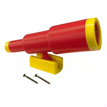 Маленький телескоп, детская игровая площадка на ножке, пиратская игрушка, детский монокуляр с увеличением красный