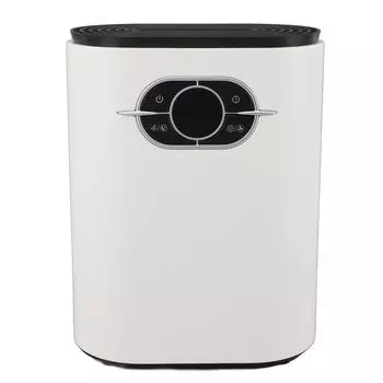 Маленький тихий осушитель воздуха, тихий спящий режим 100-240 В эффективный подвальный осушитель воздуха ABS 1,2 л со сливным шлангом для спальни EU Plug