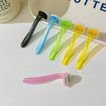 Маленький триммер для бикини, лезвие из нержавеющей стали, бритва для интимного ухода за телом, косметический инструмент для путешествий чёрный