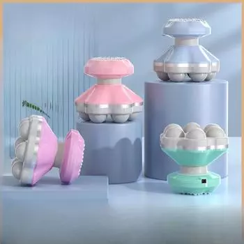 Маленький USB-массажер двойного назначения, шестифутовый вибрационный электрический прибор для домашнего массажа всего тела, декомпрессия Chinese instruction