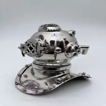 Маленький водолазный шлем 15,24 см Водолазный шлем ВМС США Знак шлема