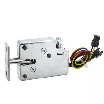 Маленький замок для двери шкафа DC5V12V, мини-электрический замок, электромагнитный замок для шкафа для хранения вещей, электронный замок для экспресс-бокса, замок для ящика