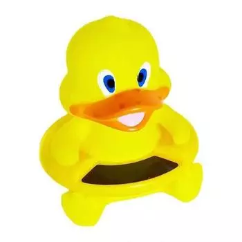 Маленький желтый утенок термометр для ванны термометр для замачивания воды безопасный датчик температуры плавающий водонепроницаемый термометр синий