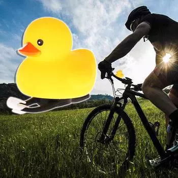 Маленький желтый утенок велосипедные звонки для фар горного велосипеда руль мультфильм
