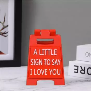 Маленький знак, веселый и дружелюбный дизайн, романтический маленький знак, говорящий, что я люблю тебя, знак, украшение для украшения дома