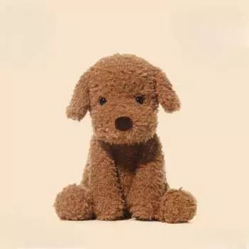 Маленький золотистый ретривер Анка плюшевая игрушка милый щенок кукла кукла супер мягкая комфортная кукла 25CM