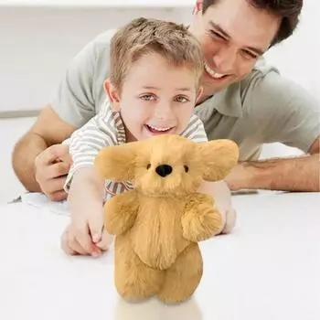 Маленький золотистый ретривер плюшевая кукла материал набор DIY ремесло DIY кукла материал сумка для девочек material