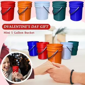 Маленькое галлоновое ведро, 3D-печатное украшение, подарок One Size зелёный