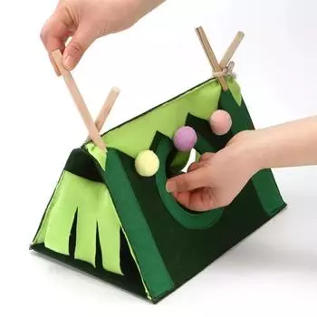 Маленькое гнездо для домашних животных, фетровая палатка, кроличье гнездо, домик для хомяка, клетка для хомяка, большая клетка для морской свинки, морская свинка, аксессуары для кровати для маленьких животных S(L28XW20XH16CM) розовый