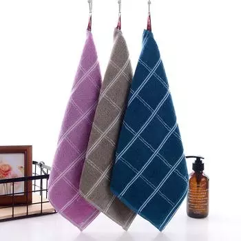 Маленькое хлопковое мягкое детское полотенце для рук