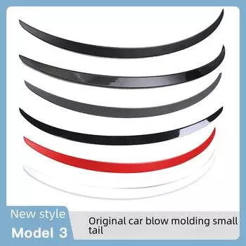 Маленькое хвостовое крыло из углеродного волокна для Tesla Model 3 - внешний аксессуар