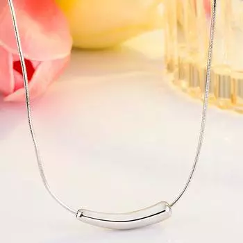 Маленькое ожерелье в виде баклажана Ins Cold Wind Ключичная цепочка, Простой темперамент и индивидуальность Ниша Универсальное ожерелье