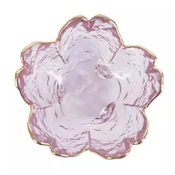 Маленькое стеклянное блюдо, стеклянная чаша с золотой инкрустацией, тарелка для соуса, тарелка для приправ, миска для фруктового салата