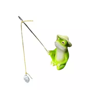 Маленькое украшение в виде рыбацкой скульптуры One Size