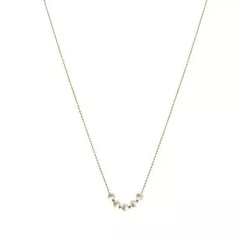 Маленькое жемчужное ожерелье для женщин, летнее, новое высококачественное ожерелье, цепочка на ключицу