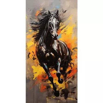 Malen-nach-Zahlen-Set auf Leinwand DIY-lkunst Tierbild Heim-Wanddekoration H4337