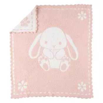 Malibu by Baby Blanket Throw Baby Swaddle Blanket Microfiber Newborn enne. (Розовый/Кролик)