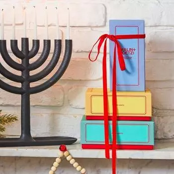 MALIN+GOETZ Holiday Facial Set (Face Cleanser 30ml + Face Moisturizer 30ml + Purifying Foam Mask 118ml)