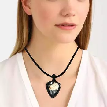 Малинга Джаспер Макраме Нить Драгоценные Камни Ювелирные Изделия Ручной Работы 20-36 Ad Ожерелье