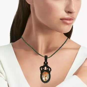 Malinga L Malinga Jasper Macrame Thread Gemstone Handmade Jewelry 20-36 Ad