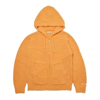 Mall Knit Zip Parka Бесплатная пижама Пушистая домашняя одежда Ночная одежда Теплая Милая Стильная Зимняя официальная бесплатная женская одежда SizeRoomwear Мужская женская mucava (Дж. П., оранжевый