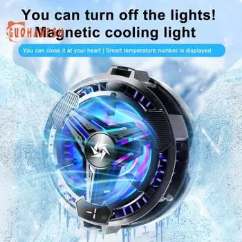 Малошумный эффективный охладитель для мобильного телефона, интерфейс Type-C, простая установка, полупроводниковый радиатор для мобильного телефона, аксессуары для сотовых телефонов белый