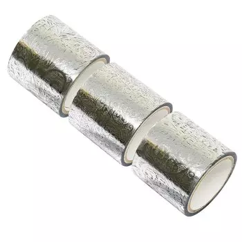 Малярная лента Kamiso Sansho Beautiful MONDE Декоративная лента 3 узора Romanee x 1 Серебряная 35 мм Ширина x 3 м 3 Объем Набор (Fleure, Legance, каждый) ГР-0533 серебряный