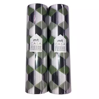 Малярная лента Kamoi Kakoshi mt CASA FLEECE, 2 тома, 3D-геометрия CAS2305X2 белый