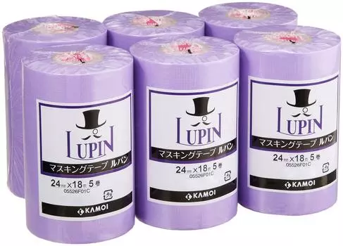 Малярная лента Kamoy Lupine 24 мм x 18 м 30 рулонов