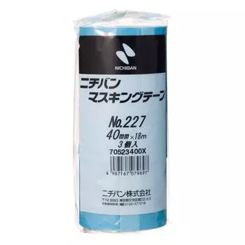 Малярная лента Nichiban 30 рулонов 40 мм x 18 м 227H-40BOX синий