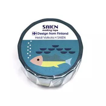 Малярная лента васи отечественного производства, Япония, 20 мм, 5 м, FishSAIENTR-4024