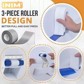 Малярный аппликатор для малярной ленты, дозатор, машина для окраски стен, пола, упаковки, герметизирующий инструмент для стандартной ленты 1,88-2 x 60 ярдов