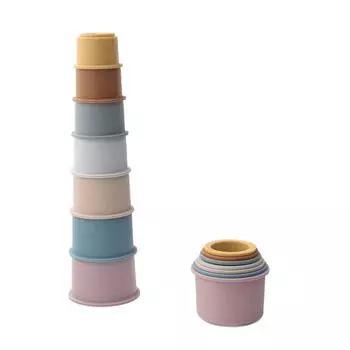 Малыш Играет в Воду Ванна Уличная Пляжная Игрушка Набор Животных Стаканчики для Складывания One Size