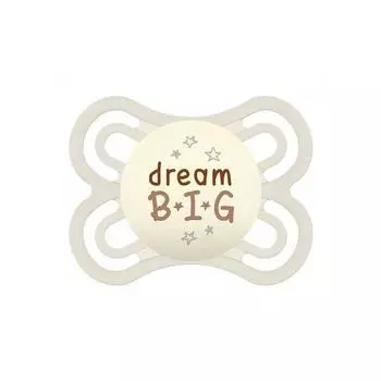 Mam Baby пустышка оригинальная ночная 6 силиконовая нейтральная