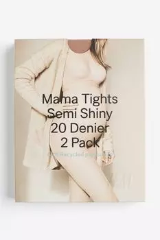 MAMA (2 пары колготок плотностью 20 ден)
