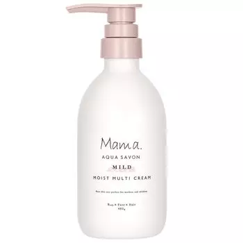 Mama Aqua Soap увлажняющее многофункциональное кремовое мыло с легким цветочным ароматом 400 г (22а)