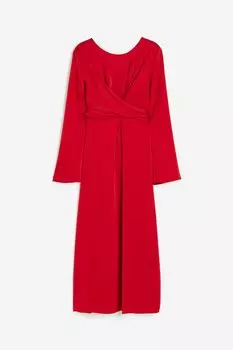 МАМА Атласное платье для кормления