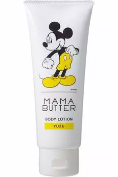 MAMA BUTTER Body Lotion Yuzu 140g [Disney] (x 1)