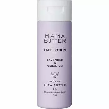 MAMA BUTTER Face Lotion Lotion Lavender Geranium 200ml & (x 1)