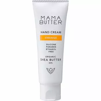 MAMA BUTTER hand cream Orange organic shea highly 40g Additive-free [Contains butter, moisturizing]