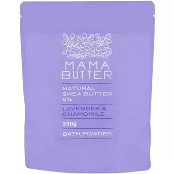 Mama Butter Natural Bath Powder Lavender Chamomile Scent 250g &